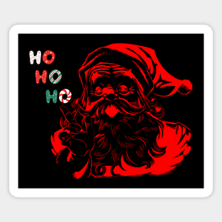 Classic Santa: Ho Ho Ho! Magnet